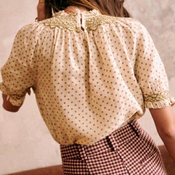 Sezane Dalton Blouse (NWOT) - Picture 2 of 6